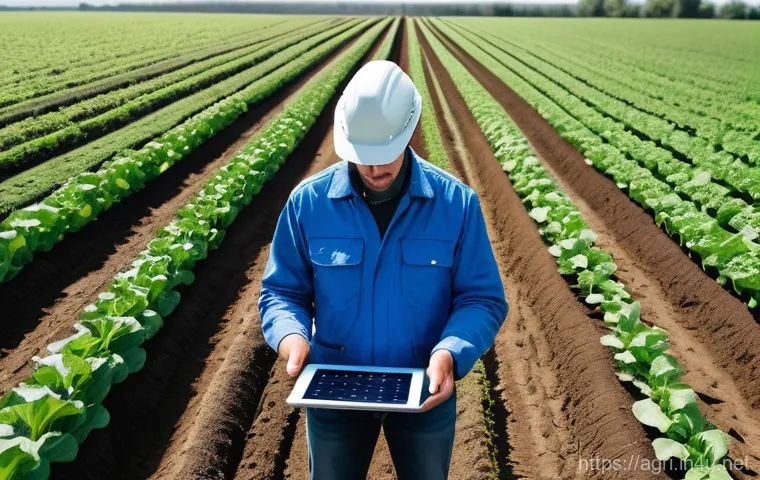 농업 수질 관리 - **Image Prompt 1: The Contrast of Drought and Clean Water for Agriculture**
    A panoramic view of ...