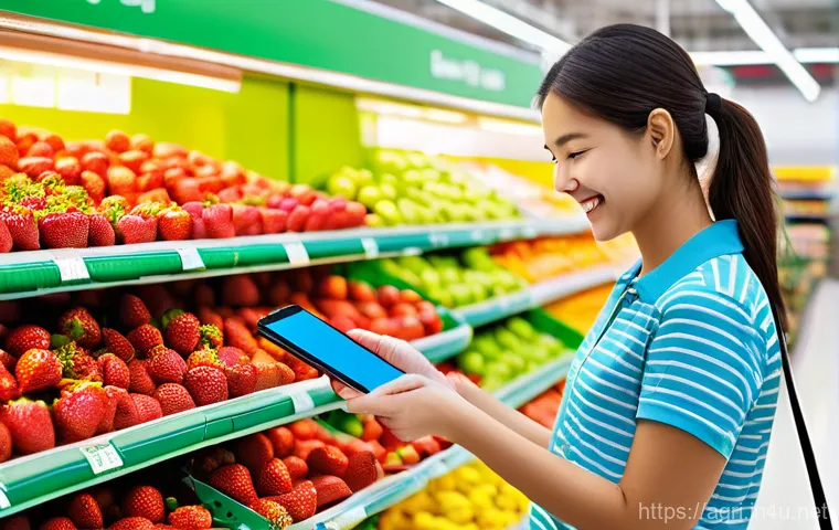 농업과 블록체인 기술 - **Prompt:** A vibrant, sunlit greenhouse where a modern farmer, dressed in practical, clean work att... 농업과 블록체인 기술 - **Prompt:** A vibrant, sunlit greenhouse where a modern farmer, dressed in practical, clean work att...